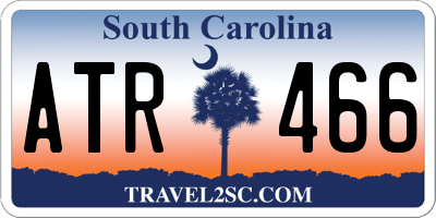 SC license plate ATR466