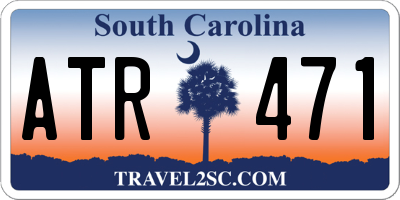 SC license plate ATR471