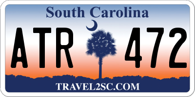 SC license plate ATR472