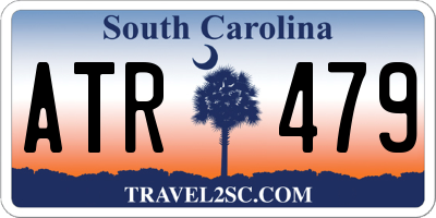 SC license plate ATR479