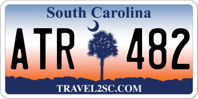 SC license plate ATR482