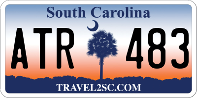 SC license plate ATR483