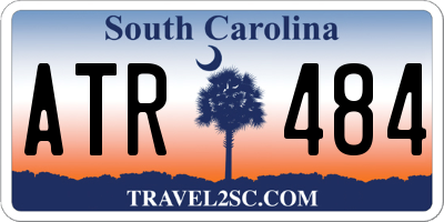 SC license plate ATR484