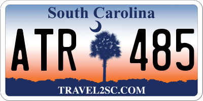 SC license plate ATR485