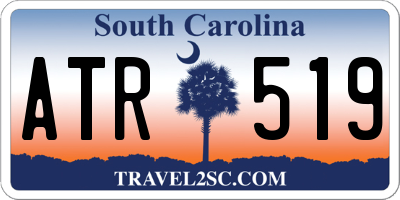 SC license plate ATR519