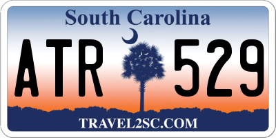 SC license plate ATR529