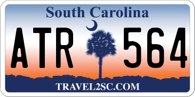 SC license plate ATR564