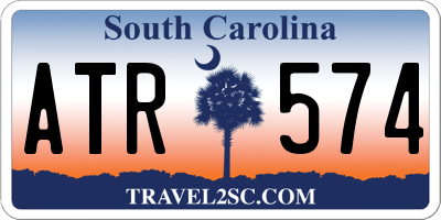 SC license plate ATR574
