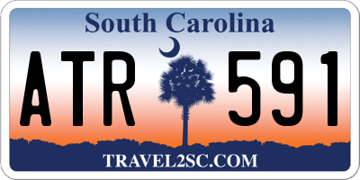 SC license plate ATR591