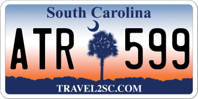 SC license plate ATR599