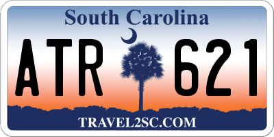 SC license plate ATR621