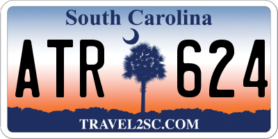 SC license plate ATR624