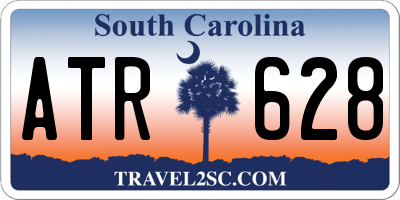 SC license plate ATR628