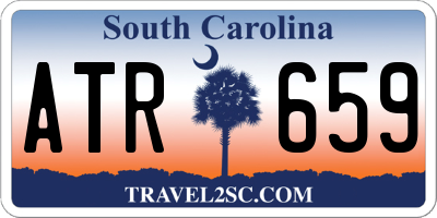 SC license plate ATR659