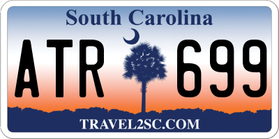 SC license plate ATR699