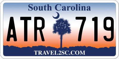 SC license plate ATR719