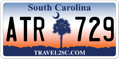 SC license plate ATR729