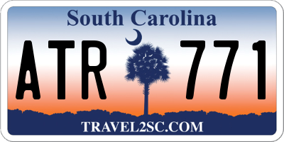 SC license plate ATR771