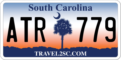 SC license plate ATR779