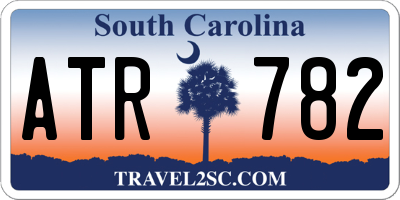 SC license plate ATR782