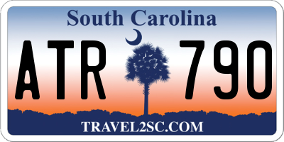 SC license plate ATR790