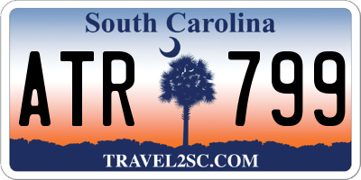 SC license plate ATR799