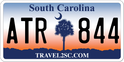 SC license plate ATR844