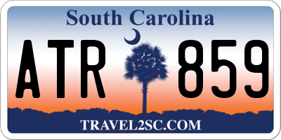 SC license plate ATR859