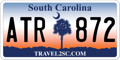 SC license plate ATR872