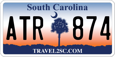 SC license plate ATR874