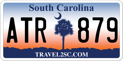 SC license plate ATR879