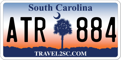 SC license plate ATR884
