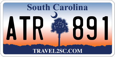 SC license plate ATR891