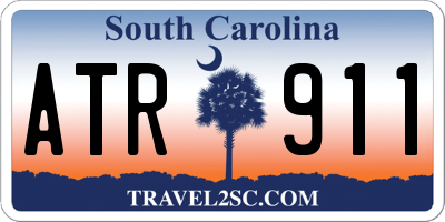 SC license plate ATR911