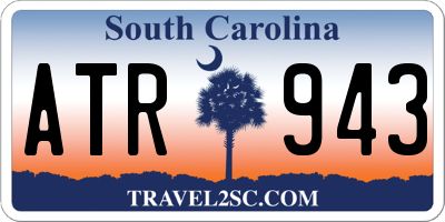 SC license plate ATR943