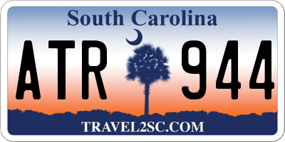 SC license plate ATR944