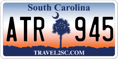 SC license plate ATR945