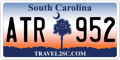 SC license plate ATR952
