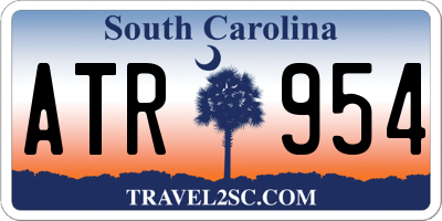 SC license plate ATR954