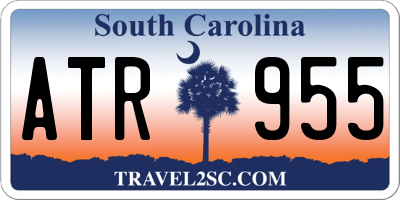 SC license plate ATR955