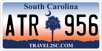 SC license plate ATR956