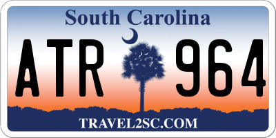 SC license plate ATR964
