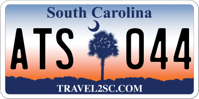 SC license plate ATS044