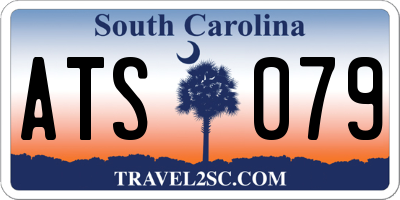 SC license plate ATS079