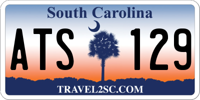 SC license plate ATS129