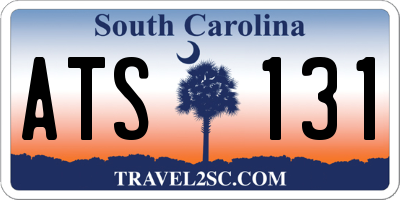 SC license plate ATS131
