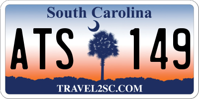 SC license plate ATS149