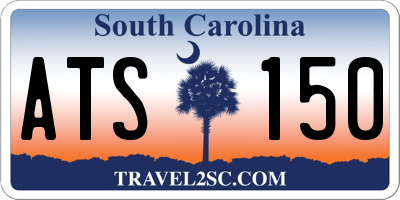 SC license plate ATS150
