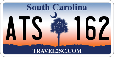 SC license plate ATS162