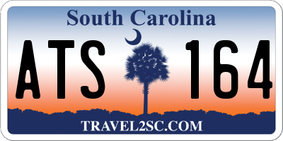 SC license plate ATS164